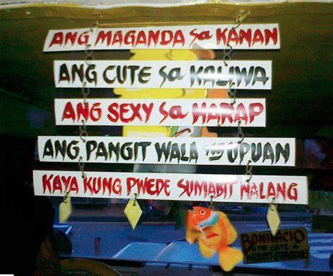 funny filipino signs.